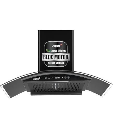 Livpure Ivy 90 cm | Slant | 1350 m³/hr Suction | Filterless