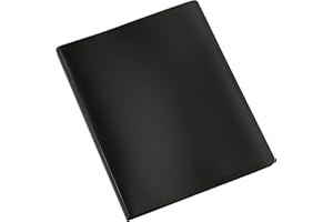 Viquel 152338 - Carpeta de 30 Fundas Polipropileno A4, Color Negro