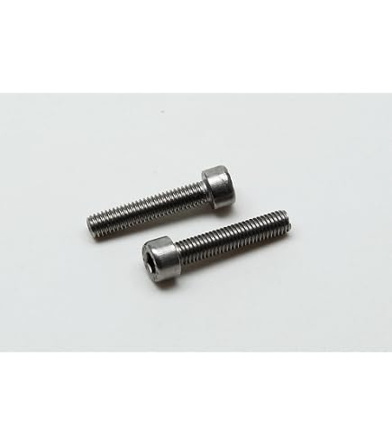 10 Stuks RVS Binnenzeskant Cilinderschroeven M6x55 – DIN 912, A2 Roestvrij Staal, Deelschroefdraad