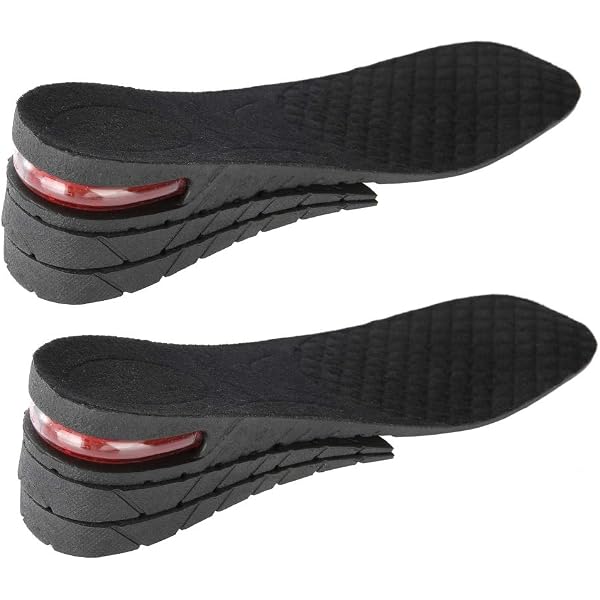 Semelles Rehaussantes 15mm - Talonnettes Homme/Femme Anti-Odeur Taille 37/38