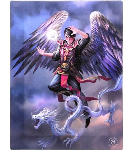 Something Different Targa In Tela Valour Di Anne Stokes, 25x19 Cm, Fantasy - 3
