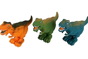Niktule Dinosaurio Cuerda, Juguete Dinosaurio Educativo Realista, Cuerda Dinosaurio, para niños, niñas, niños pequeños, Medias Navidad, Regalos para Fiestas, os