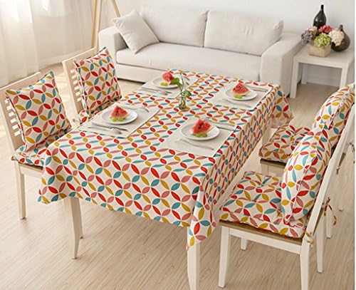 Table table tablecloth beautiful tablecloth Pope Wallpaper   Cotton Rectangular Table Cloth Japanese-style Thickening Canvas Cover Towel Hotel hotel tablecloth durable ( Size : 100*140cm )