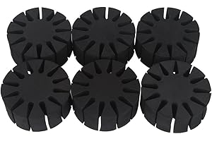 Asixx Arrow Holder, 6 Pcs Durable EVA Foam Round Rack Arrow Separator Holder Outdoor Hunting Archery Accessory for Arrows Whose Diameter Varies from 6 mm to 8 mm
