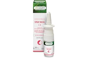 OLIOSEPTIL - Spray Nasal - Dégage et assainit le nez - Soulage la congestion nasale - Facilite l'évacuation des mucosités - Aux Huiles Essentielles - Dispositif Médical - Flacon 20ml