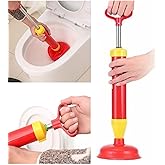 Depolife Tuvalet Tıkanıklığı A&ccedil;mak Tahliye I&ccedil;in Kau&ccedil;uk Piston Wc Klozet Pompası Lavabo Gider A&ccedil;ıcı