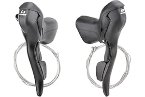 duhe189014 Vitesse 3X7 3X8 3X9 Vitesse Voyage Levier Vitesse Frein dérailleur vélo Route vélo dérailleur Premium