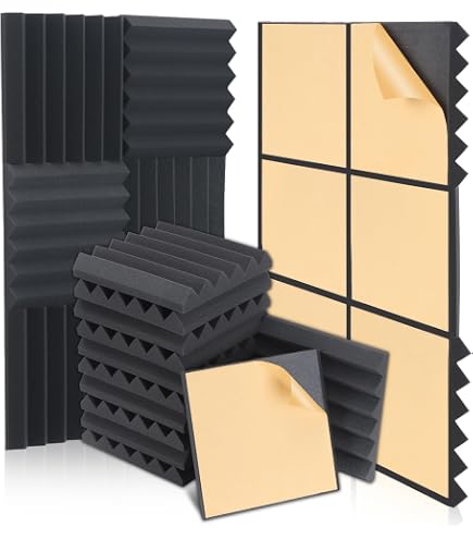 Pyramidenschaumstoff 100 X 50 X 7cm Anthrazit Produktbild-Vorschau 7