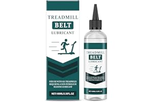 KOAHDE Lubricante de la Cinta de Correr,Aceite de Cinta de Correr de Silicona,100ML,1PC,Adecuado para la Mayoría de Baños de Correr,Estables y Resistentes a Altas
