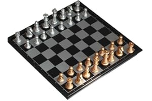 Itian Jeu d'échecs Magnétique, Jeux d'échec Voyage pour Adultes et Enfants