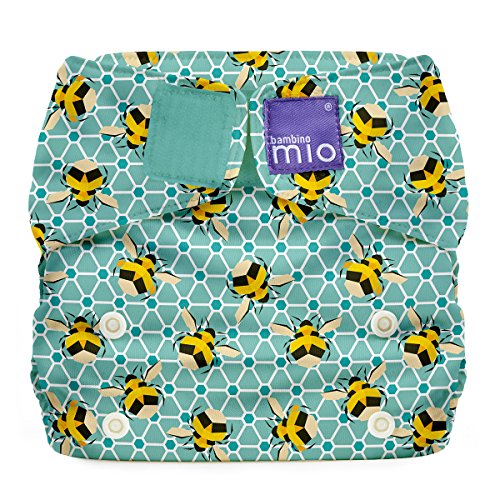 Bambino Mio, Miosolo All-In-One Reusable Nappy, Onesize, Bumble