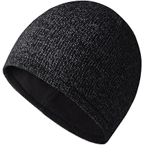 Bonnet D'hiver Réfléchissant Pour Enfant Avec Patch Animaux - Renard, Forêt - Sécurité Visibilité, Pour Sport, Vélo