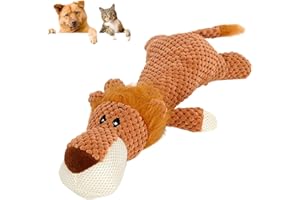Topbashgo Hundespielzeug Unzerstörbar, Unzerstörbares hundespielzeug, Kauspielzeug Hund, Hundespielzeug, Dog Toys for Aggressive Chewers (Löwe)