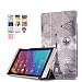 Produktbild Skytar Huawei M2-801W Case,Hülle MediaPad M2 8 Zoll - PU Leder Cover Case Stand Schutzhülle Flip Etui Tasche für Huawei MediaPad M2 8.0 Zoll LTE / WiFi Tablet-PC Hülle Schutzhülle,Vintage-Turm
