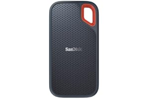 SanDisk Extreme Portable SSD 2To - Disque SSD Externe Jusqu'à 550Mo/s en Lecture