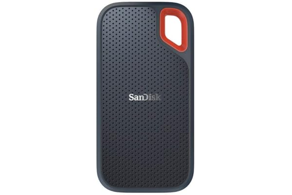SanDisk Extreme Portable SSD 2To - Disque SSD Externe Jusqu'à 550Mo/s en Lecture