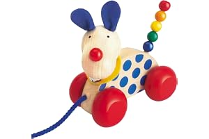 Selecta Nico Draghund Leksak av Trä, 12 cm