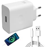 80W USB-C Charger for OPPO Super-VOOC, Charger with USB-A to C Cable for OPPO Find X7/X6/X5/X3/Reno 11/10/8/7/6 for OnePlus 1