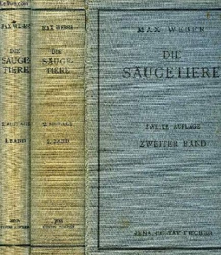 Die saugetiere, einfuhrung in die anatomie und systematik der recenten und fossilen mammalia, ii band francais Die saugetiere, einfuhrung in die anatomie und systematik der recenten und fossilen mammalia, ii band francais