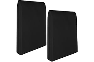 Fiutazge 2 Pcs Funda Tumbona Exterior Impermeable,Anti-UV, 600D Oxford Tela, Funda para Silla Plegable para Exteriores, Fundas de Plegable para Tumbona de Jardín Antipolvo, W 85×L 105 cm