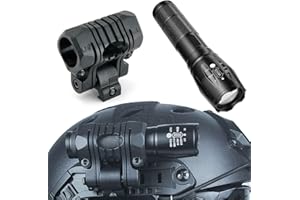 AQ zxdc Casque Tactique Fast, avec Casque de Réduction du Bruit & NVG & Housse de Casque & Visière Faciale & Lunettes & Lampe de Poche & Lumière Clignotante, pour Les Jeux CS De Chasse