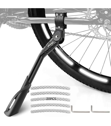 Cavalletto Bici Regolabile NLIGHTING 24-27 Pollici – Alluminio Antiscivolo Per MTB, City Bike E Trekking