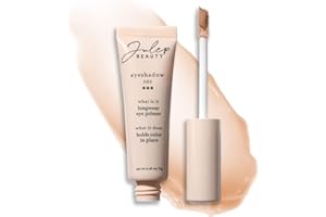 Julep Eyeshadow 101 Longwear Eye Primer - Lightweight, Transparent Eyeshadow Primer with Green Tea & Oil-Absorbing Powder for Vibrant, Long Lasting Crease-Free Eye Makeup Application and Colour