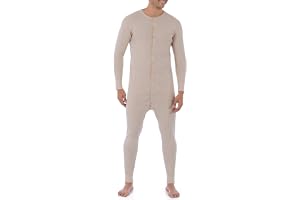 Fruit of the Loom herr Premium termisk Union Suit Pyjamas botten