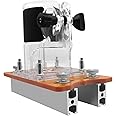 Fabater Wood Router Base, 2 in 1 Compact Router Slotting Bracket, Wood Trimmer Router Tool for Carbinet Closet Furniture, Slotted Base and Fastening Bracket for 65mm Trimming Machine