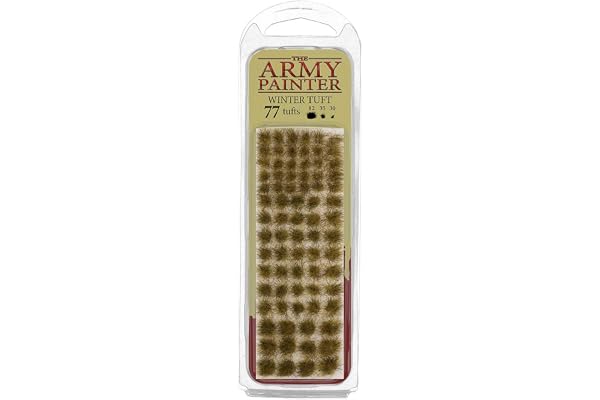 The Army Painter, Winter Tuft, 3 Tailles Différentes pour Un Résultat Réaliste, Décors et Paysages BF4223