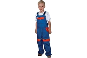 ARDON Kinder Lätzchen und Klammer Latzhose Kinder Arbeitshose Kinder Anzug Overalls, 100% Baumwolle Berufsbekleidung