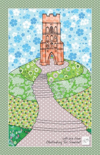 Glastonbury Tor, MollyMac Geschirrtuch
