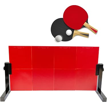 Tischtennis Rebound Board Von SICHENSH – Mit 8 Gummiblöcken & 360°-Verstellung Für Realistisches Training Zu Hause