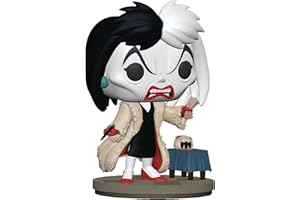 Funko Pop! Disney: Villains - Cruella De Vil - Disney Villains - Cattivi Disney - Figura in Vinile da Collezione - Idea Regalo - Merchandising Ufficiale - Giocattoli per Bambini e Adulti