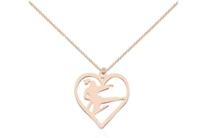 MYOSPARK Taekwondo Girl Necklace Taekwondo Lovers Gifts Martial Arts Gift Taekwondo Gifts for Taekwondo Girl