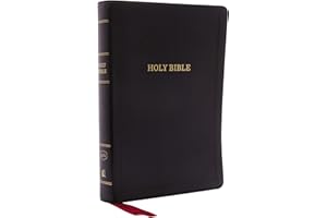 KJV Holy Bible: Giant Print with 53,000 Cross References, Deluxe Black Leathersoft, Red Letter, Comfort Print: King James Version