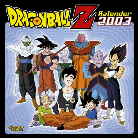 Kalender, Dragon Ball