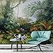Produktbild Chlwx Benutzerdefinierte Wandbild Tapeten Im Europäischen Stil Retro Tropischen Regenwald Pflanzen Landschaft Foto Wandbild Wandbilder Wohnzimmer Wallpaper 430 Cmx 300 Cm