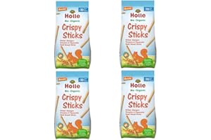 Holle Babyfood Bio-Crispy Sticks, Dinkel, 80g