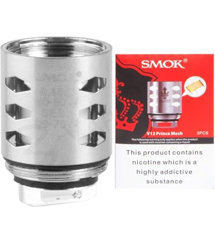coils for smok prince SMOK V12 P-Tank Replacement Mesh Coils (0.15 Ohm)