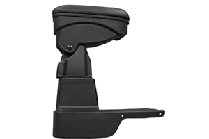 AUTO-STYLE Reposabrazos de Cuero sintético - deslizable Compatible con Citroen C4 Picasso 2006-