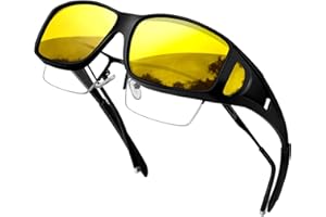 KANASTAL Surlunettes de Soleil Polarisées pour Homme et Femme, Lunettes de Soleil UV400 pour Cyclisme Tennis Vélo Moto