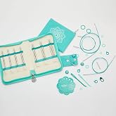 KNITPRO Mindful-Set BELIEVE, Paslanmaz &Ccedil;elik Dantel İğne Ucu Seti + Aksesuarlar, &Uuml;r&uuml;n 36302DE, Alman S&uuml;r&uuml;m&uuml;