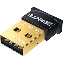 Zoerbufan Bluetooth 5.3 Adapter Für Windows - USB Bluetooth Stick Für PC Und Laptop