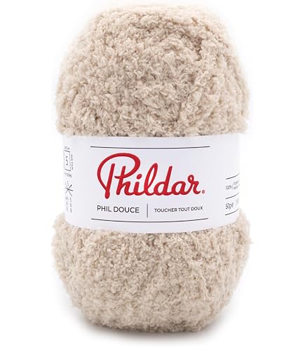 Phildar - Gomitolo di lana Phil Pearl 5 da 50 g, lana da maglia