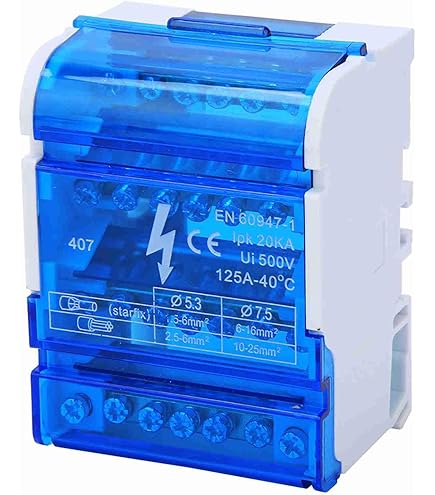 3 fase voltmeter ampèremeter AC 390V tot 500V automatische overspanningsbeveiliging (40A