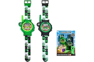 Kids Licensing - Reloj Walkie Talkie 2 en 1 de Minecraft para Niños