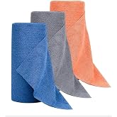 AKSU SUPERCLEAR 25'Lİ RULO MİKROFİBER TEMİZLİK BEZİ 30x30 F272 (KARMA RENK)