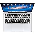 Russian Language Keyboard Cover Protective Skin Compatible with MacBook Air 13 inch with Retina Display Model A1932, 2018 Release (not Compatible for Old Version MacBook Air 13" A1369 & A1466)