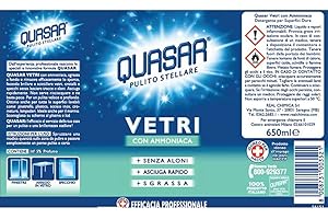 JESUS DEL POZO Quasar Vetri Nettoyant pour vitres avec ammoniaque 650 ml